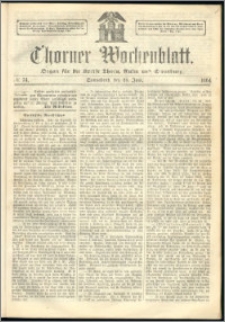 Thorner Wochenblatt 1864, No. 74