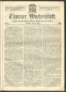 Thorner Wochenblatt 1864, No. 84