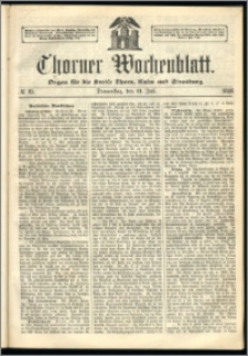Thorner Wochenblatt 1864, No. 85