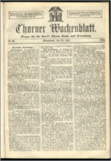 Thorner Wochenblatt 1864, No. 86 + Beilage