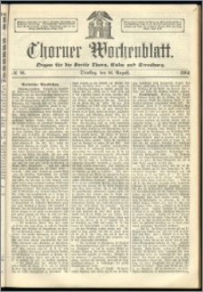 Thorner Wochenblatt 1864, No. 96