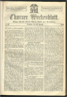 Thorner Wochenblatt 1864, No. 99