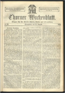 Thorner Wochenblatt 1864, No. 101 + Beilage