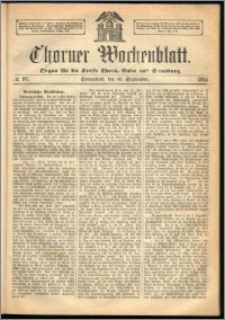 Thorner Wochenblatt 1864, No. 107 + Beilage