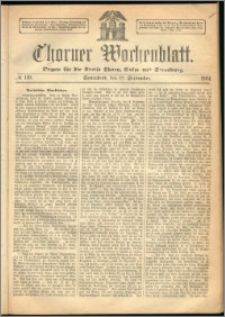Thorner Wochenblatt 1864, No. 110 + Beilage