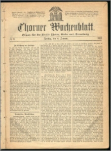Thorner Wochenblatt 1865, No. 3