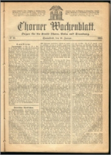 Thorner Wochenblatt 1865, No. 12 + Beilage