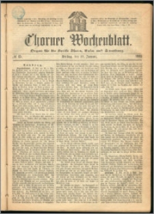 Thorner Wochenblatt 1865, No. 15