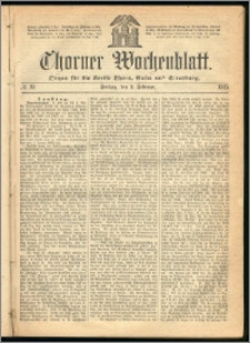 Thorner Wochenblatt 1865, No. 19