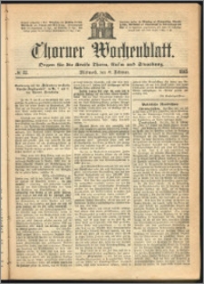 Thorner Wochenblatt 1865, No. 22