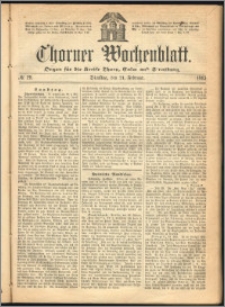 Thorner Wochenblatt 1865, No. 29