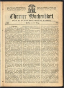 Thorner Wochenblatt 1865, No. 39