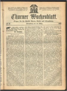 Thorner Wochenblatt 1865, No. 48 + Beilage