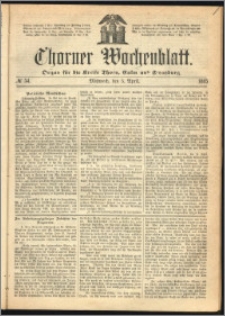 Thorner Wochenblatt 1865, No. 54