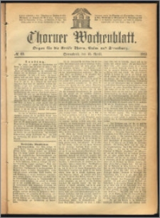 Thorner Wochenblatt 1865, No. 60 + Beilage