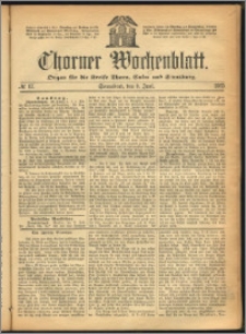 Thorner Wochenblatt 1865, No. 87 + Beilage