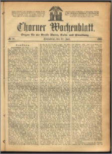 Thorner Wochenblatt 1865, No. 90 + Beilage