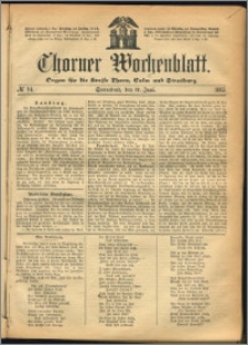 Thorner Wochenblatt 1865, No. 94 + Beilage