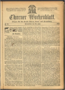 Thorner Wochenblatt 1865, No. 98 + Beilage
