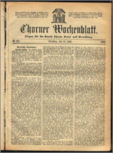 Thorner Wochenblatt 1865, No. 107