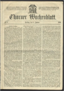 Thorner Wochenblatt 1866, No. 2