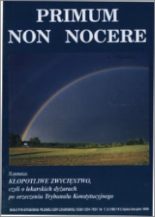 Primum Non Nocere 1999 nr 7-8