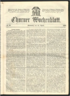 Thorner Wochenblatt 1866, No. 60