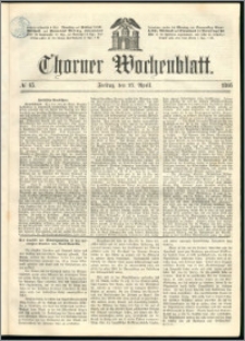Thorner Wochenblatt 1866, No. 65