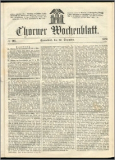 Thorner Wochenblatt 1866, No. 201 + Beilage