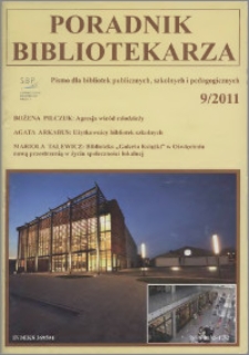 Poradnik Bibliotekarza 2011, nr 9