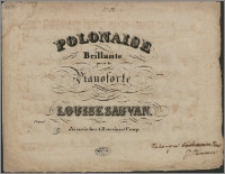 Polonaise brillante : pour le pianoforte. Oeuv. 1