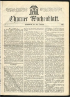 Thorner Wochenblatt 1867, No. 7