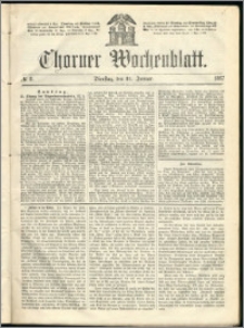 Thorner Wochenblatt 1867, No. 8 + Extra Beilage