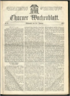 Thorner Wochenblatt 1867, No. 9 + Extra Beilage