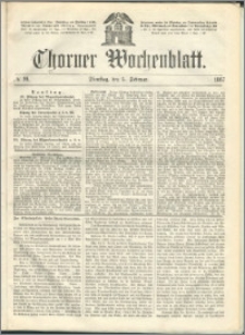 Thorner Wochenblatt 1867, No. 20 + Extra Beilage