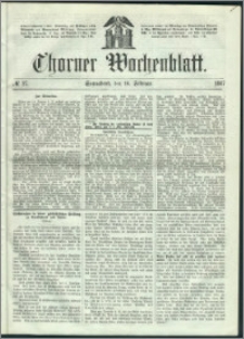 Thorner Wochenblatt 1867, No. 27 + Extra Beilage