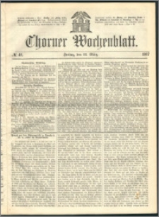 Thorner Wochenblatt 1867, No. 46 + Extra Beilage