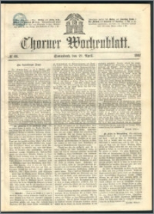 Thorner Wochenblatt 1867, No. 66
