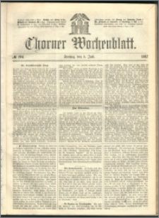 Thorner Wochenblatt 1867, No. 104 + Für 1 bis 2 Sgr. wöchentlich ...