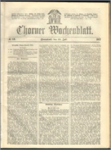Thorner Wochenblatt 1867, No. 113