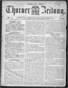 Thorner Zeitung 1867, No. 1