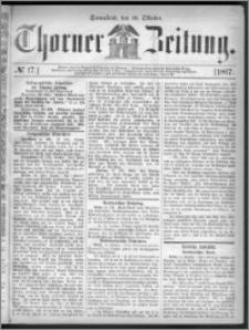 Thorner Zeitung 1867, No. 17 + Beilagenwerbung