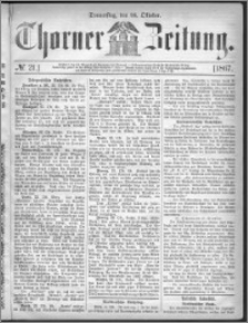 Thorner Zeitung 1867, No. 21 + Beilagenwerbung