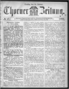 Thorner Zeitung 1868, No. 47