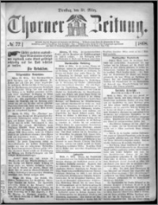 Thorner Zeitung 1868, No. 77 + Extra Beilage