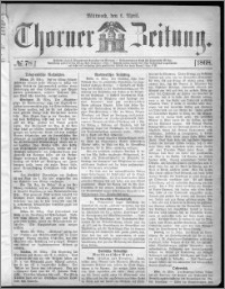 Thorner Zeitung 1868, No. 78