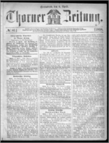 Thorner Zeitung 1868, No. 81