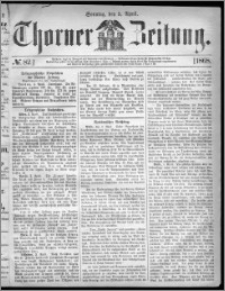 Thorner Zeitung 1868, No. 82 + Beilagenwerbung