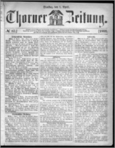 Thorner Zeitung 1868, No. 83