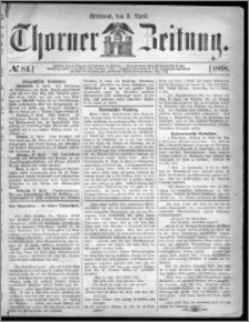 Thorner Zeitung 1868, No. 84